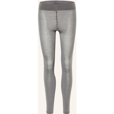 Falke Leggings Softmerino Mit Merinowolle grau