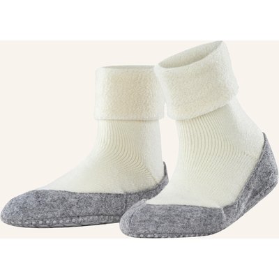 Falke Stoppersocken Cosyshoe Aus Merinowolle weiss