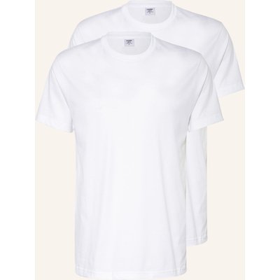 Calida 2er-Pack T-Shirts Natural Benefit weiss