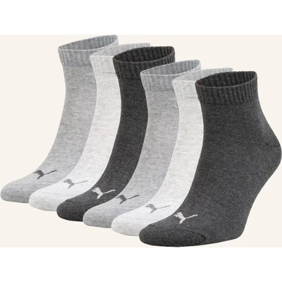 Puma 6er-Pack Strümpfe Everday grau