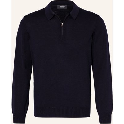 Maerz Muenchen Pullover Aus Merinowolle blau
