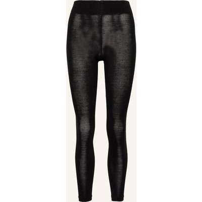 Falke Leggings Softmerino Mit Merinowolle schwarz