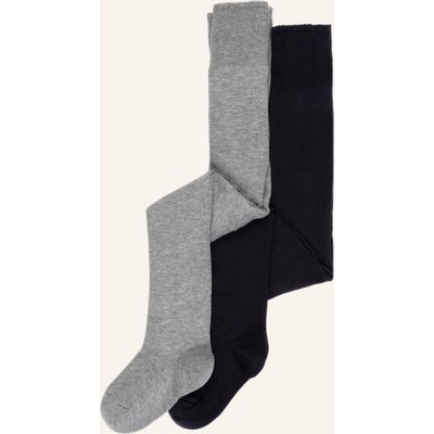 Falke 2er-Pack Strumpfhosen grau