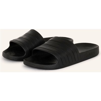 Adidas Pantoletten Adilette Aqua schwarz