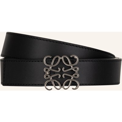 Loewe Ledergürtel Zum Wenden schwarz