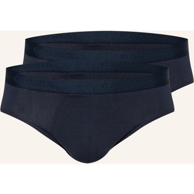 Calida 3er-Pack Slips Natural Benefit blau