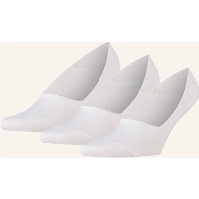 Falke 3er-Pack Füßlinge Step weiss
