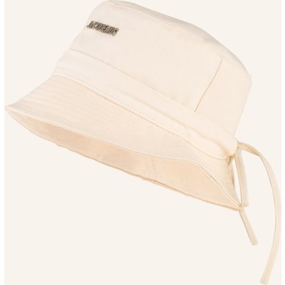 Jacquemus Bucket-Hat Le Bob Gadjo weiss