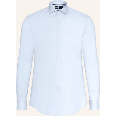 Boss Jerseyhemd Hank Performance Slim Fit blau