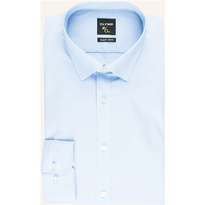 Olymp Hemd No. Six Super Slim Mit Extralangem Arm blau