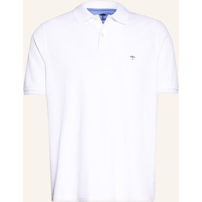 Fynch-Hatton Piqué-Poloshirt weiss