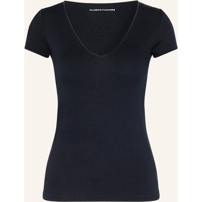 Majestic Filatures T-Shirt blau