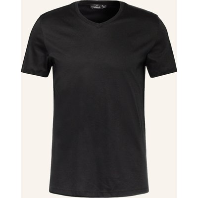 Van Laack T-Shirt Pius schwarz