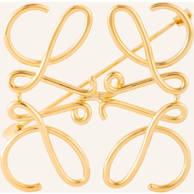 Loewe Brosche Anagram gold