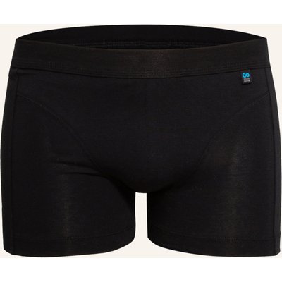 Schiesser Boxershorts Long Life Cotton schwarz