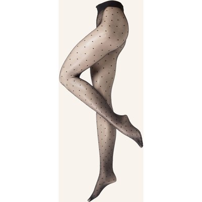 Falke Feinstrumpfhose Dot Ti schwarz
