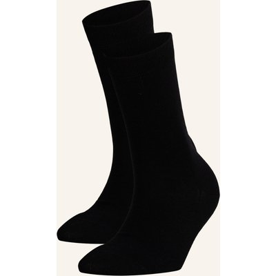 Falke 2er-Pack Socken Softmerino schwarz