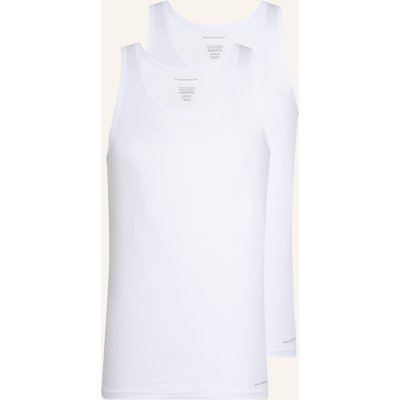 Baldessarini 2er-Pack Unterhemden weiss