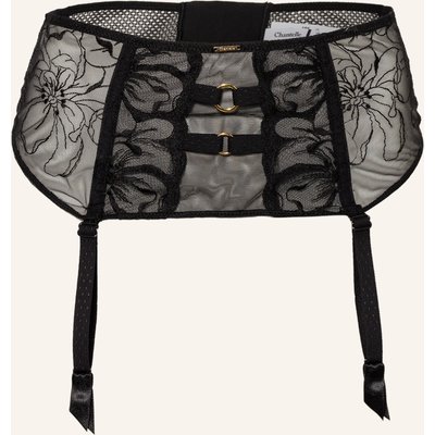 Chantelle Strumpfhalter Fleurs schwarz