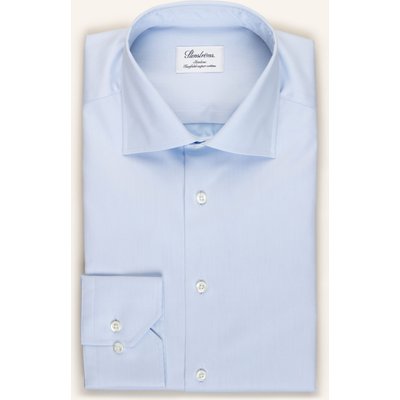 Stenströms Hemd Slim Line Fit blau