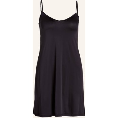 Hanro Nachthemd Satin Deluxe Aus Satin schwarz