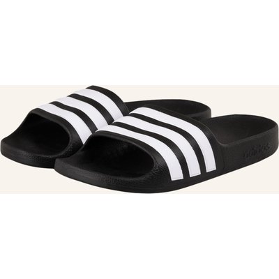 Adidas Pantoletten Adilette Aqua schwarz