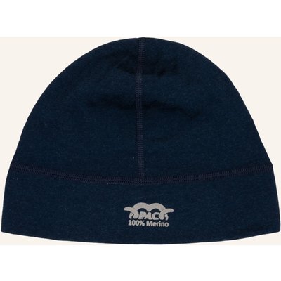 P.A.C. Mütze Aus Merinowolle blau