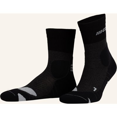 Cep Trekking-Socken Merino Compression Socks Hiking grau