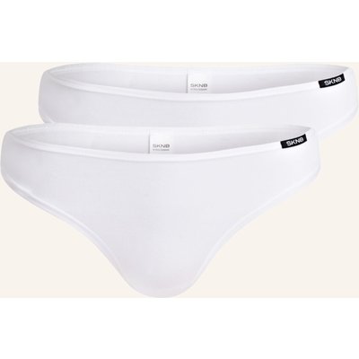Skiny 2er-Pack Slips Every Day In Cotton Advantage weiss