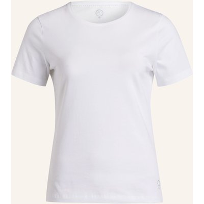 Boviva T-Shirt Mit Schmucksteinen weiss