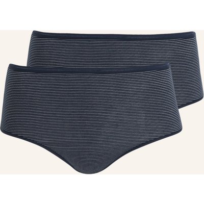 Schiesser 2er-Pack Panties Modal Essentials blau