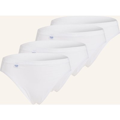 Sloggi 4er-Pack Slips Basic+ weiss