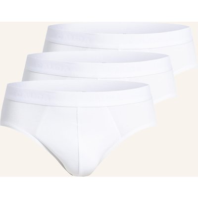 Calida 3er-Pack Slips Natural Benefit weiss