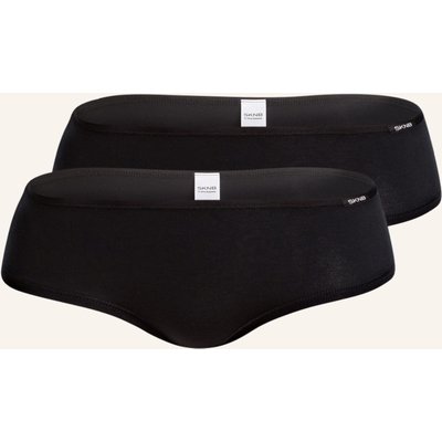 Skiny 2er-Pack Panties Advantage Cotton schwarz