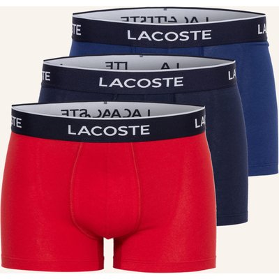 Lacoste 3er-Pack Boxershorts blau