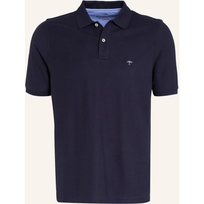 Fynch-Hatton Piqué-Poloshirt blau