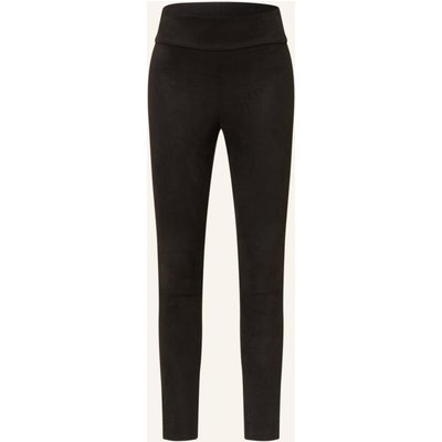 Juvia Leggings Elena In Lederoptik schwarz