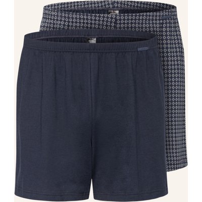 Calida 2er-Pack Boxershorts Prints Benefit gruen