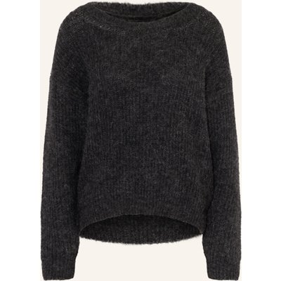 American Vintage Pullover East Mit Alpaka grau