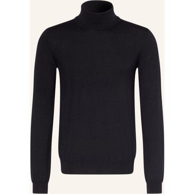 Hugo Rollkragenpullover San Thomas blau