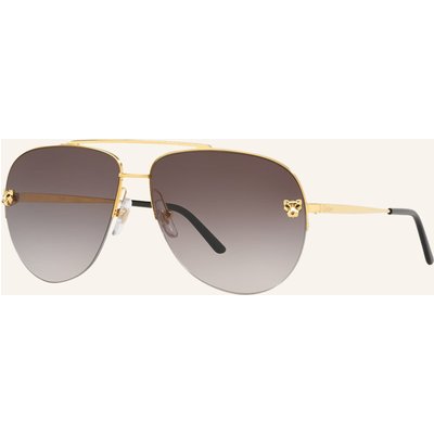 Cartier Sonnenbrille ct0065s gold