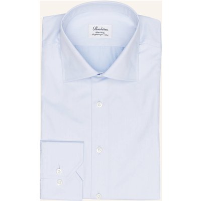 Stenströms Hemd Fitted Body blau