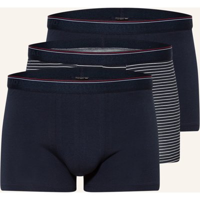 Calida 3er-Pack Boxershorts Natural Benefit blau