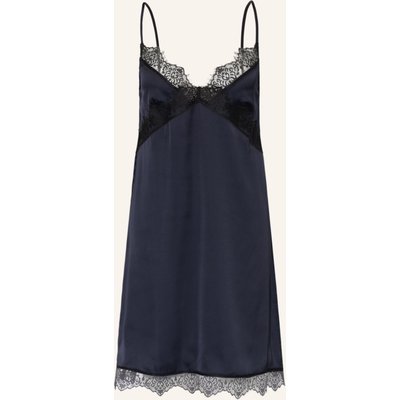 Simone Pérèle Negligé Satin Secrets Aus Satin blau