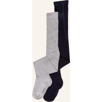 Ewers Collection 2er-Pack Strumpfhosen blau