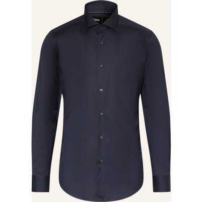 Boss Jerseyhemd Hank Performance Slim Fit blau