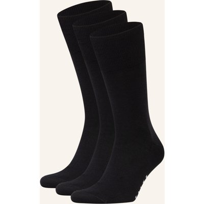 Falke 3er-Pack Socken Airport schwarz