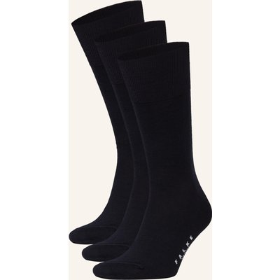 Falke 3er-Pack Socken Airport blau
