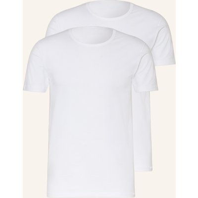 Calida 2er-Pack T-Shirts Natural Benefit weiss