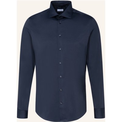 Seidensticker Performancehemd Slim Fit blau